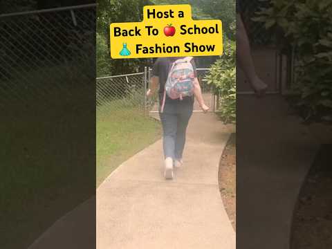 Back To School Fashion Show 💡 #backtoschool #childrensministry #kidmin