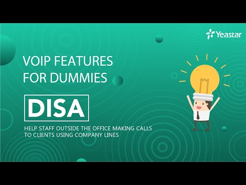 VoIP Features for Dummies - DISA