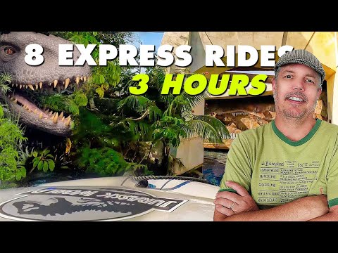 3 Hours Challenge | How many Express Pass rides at Universal Studios Hollywood