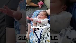 cute baby sleeping with swag #baby #shorts #shortvideo #trending #trendingshorts #toddlercuteness