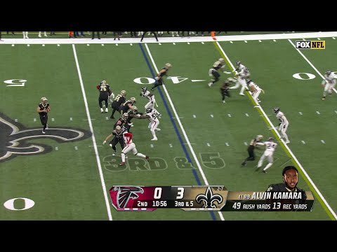 Carr goes deep to Valdes-Scantling for 40-yard TD vs. Falcons