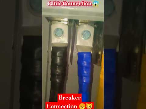 How to Add Breaker to Electrical 😱 Panel 😭😱 | Cable Connect #shorts