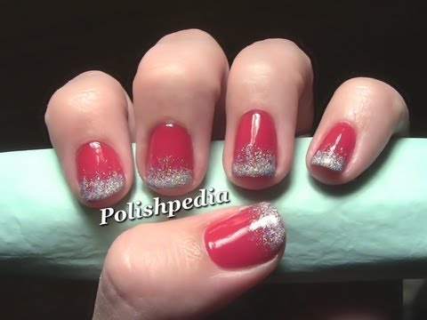 Ombre Christmas Nail Art