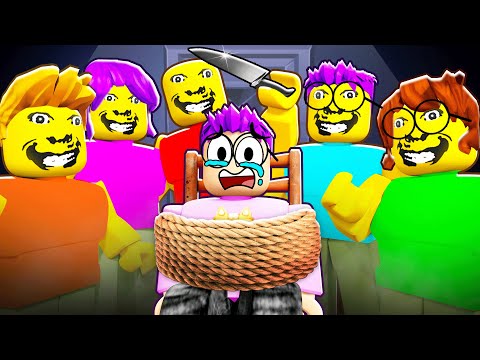 ESCAPING The WORLD'S STRICTEST FAMILY In ROBLOX! (DAD, MOM, GRANDMA, & MORE!)