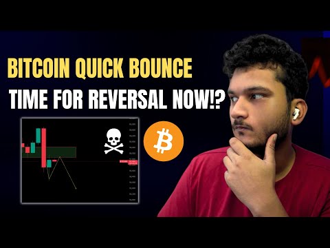 🚨 Bitcoin QUICK BOUNCE TO $58000 | It is time for reversal!?