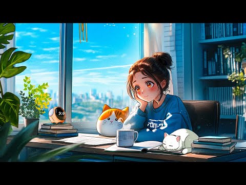 Music to help you stay focused and calm at work ~ lofi study / work / positive