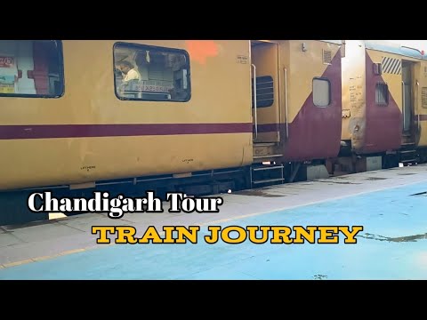 Chandigarh Tour in train journey | The Flyfight