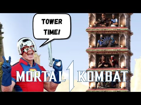 Mortal Kombat 1 Peacemaker Tower - CRAZY ENDING!