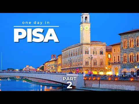 ONE ONE DAY IN PISA (ITALY) | Part 2: The City | 4K | Enjoy the sights and the atmosphere!