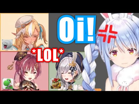 Pekora Gets Mad While Rest Of 3rd Gen Can't Stop Laughing【Hololive/Usada Pekora】