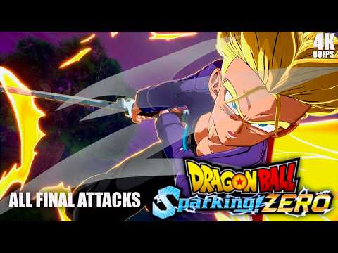 Future Trunks Ultimate Attack Compilation in Dragon Ball Sparking Zero: From Z to Super!