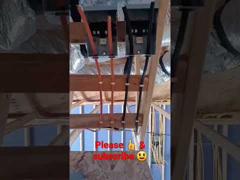 disconnect The Lady Electrician ❤ #shorts #electrical #residential #newconstruction #disconnect