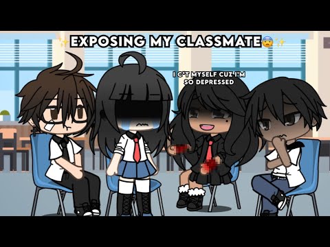 ✨Exposing my CLASSMATE who fakes her DEPRESSION 😨😫😿👊🏿👊🏿👊🏿 Part 3✨ TW: BL00D