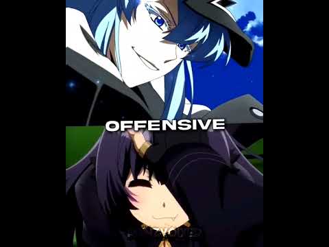 Esdeath vs Delta | Akame Ga Kill! & Eminence in Shadow