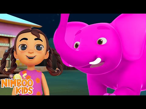 Upar Pankha Chalta Hai Hathi, ऊपर पंखा चलता है हाथी, Hindi Rhymes and Cartoon Videos