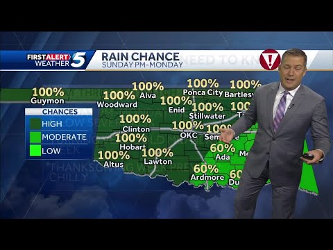 November 14,2024: Soaking rain and tornado risk returning