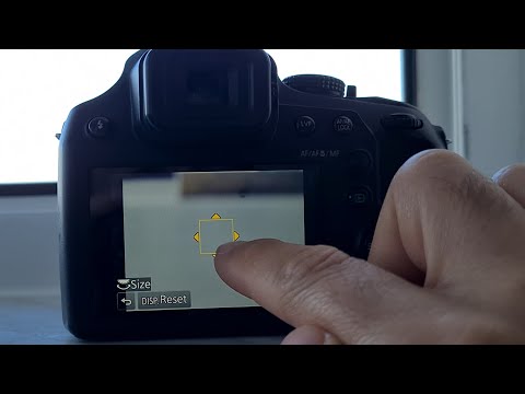 Why isn't the camera focusing correctly? (Panasonic FZ82, Touch to focus,  Rectangle, Disp. Reset)