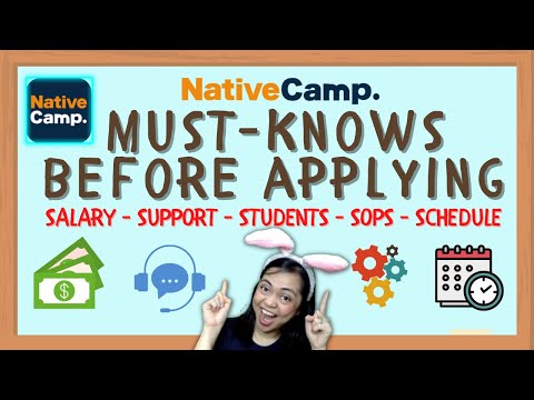 [Native Camp Must Knows] Salary, Bookings, SOPs | Watch This Before Applying !!!