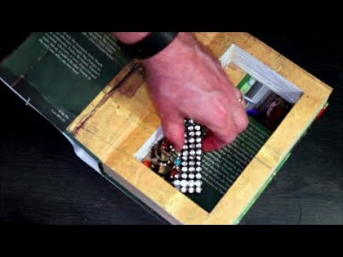 How to Make a Hollow Book Secret Store