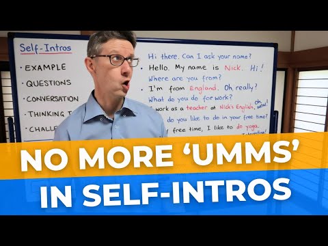 Self-Introduction Practice and Thinking Time Phrases