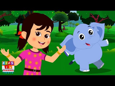 Hathi Dada Jhoom Ke Chale, हाथी दादा झूम के चले, Hindi Rhymes for Kids