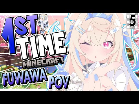 【FWMC MINECRAFT JOURNEY】memories of minecraft are always fluffy 🐾【FUWAWA POV】