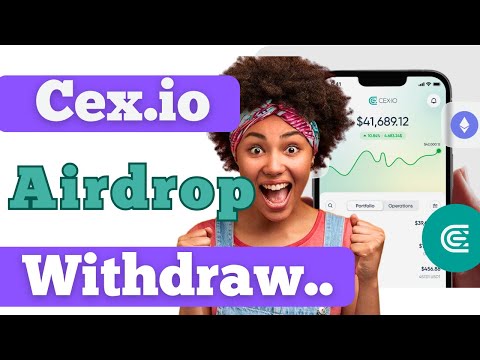 Cex.io airdrop withdrawal update ~ Claim and withdraw CEXP airdrop | CEXP airdrop withdraw