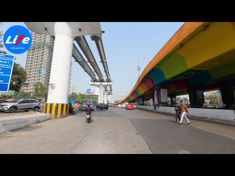 Driving in Thane - This is a city an immediate neighbour of Mumbai