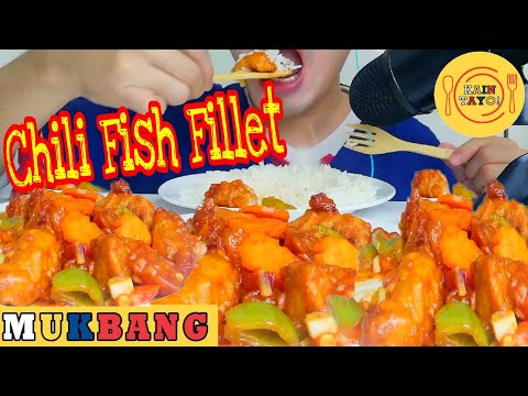 ASMR Chili Fish Fillet *Eating Sounds No Talking Mukbang | MediCusina Eats #17