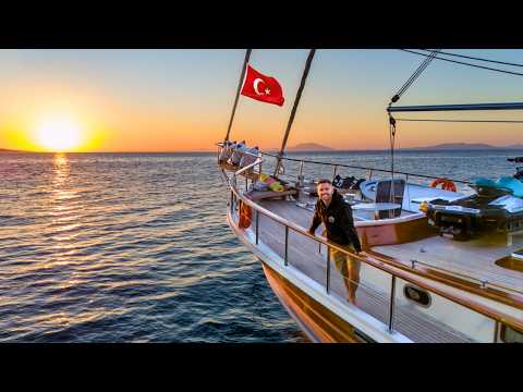 Sailing the Turkish Maldives on a LUXURY Sailboat