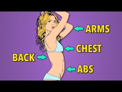 14-Day Lean Toned Arms, Chest, Back & Abs Workout