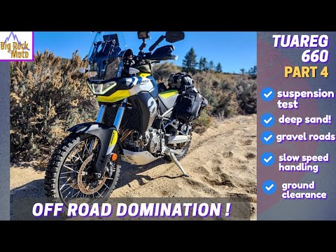 How Capable is the Aprilia Tuareg 660 Off-Road? Let's Find Out! (EP 4)