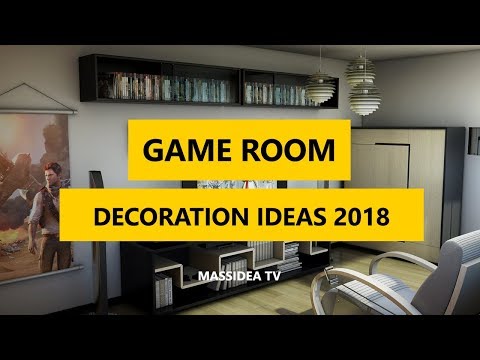 50+ Epic Video Game Room Decoration Ideas 2018