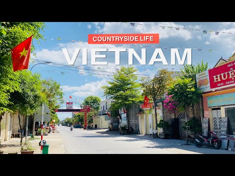 Life in Vietnamese Countryside | 🚴 Bike Ride in Countryside Village