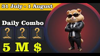 31/1 August Daily Combo Hamster Kombat TODAY!