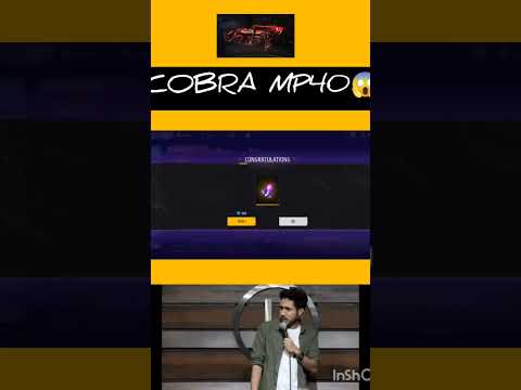 Cobra MP40 with free redeem code #shorts #freefire #ffshorts