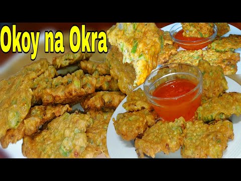 Okoy na Okra | How to make Okoy na Okra(Okra Fritters)