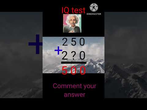 IQ test || #math #quizgame #quiz #mathematics #gkquestion