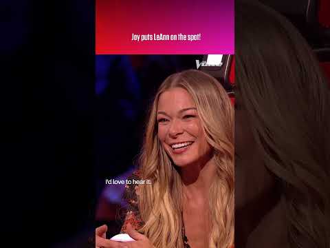 LeAnn Rimes gets put on the spot!! | The Voice UK 2024