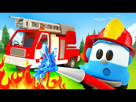 The Fire Truck song for kids! Baby songs about the ambulance & tow trucks for kids. Nursery rhymes.