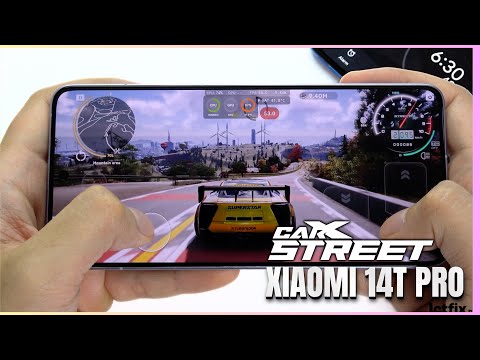 Xiaomi 14T Pro CarX Street Gaming test | Dimensity 9300+, 144Hz Display