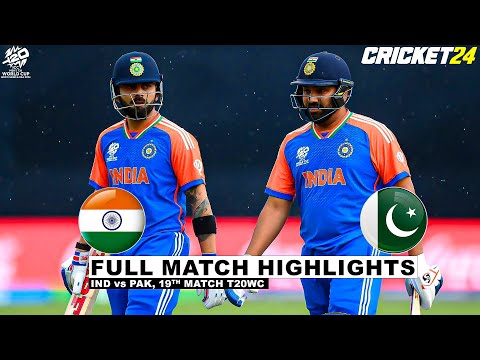 India vs Pakistan  ICC T20 World Cup 2024 19th Match Highlights | IND vs PAK Full Highlights