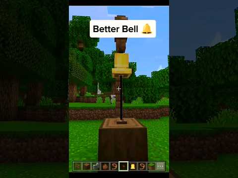 Better Bell in Minecraft | #shorts #minecraft