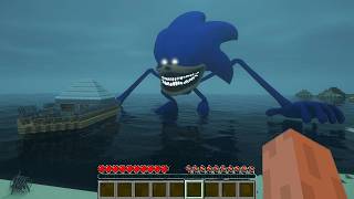 SURVIVAL ON THE SHIP WITH SHIN SONIC IN MINECRAFT