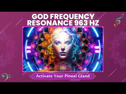 God Frequency Resonance 963 Hz | Unlock DMT Release, Activate Your Pineal Gland | Open Third Eye