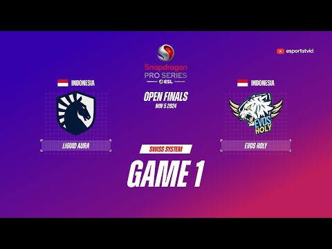 Team Liquid ID vs EVOS Holy GAME 1 Snapdragon Pro Series Season 6 | EVHL VS TLID ESPORTSTV