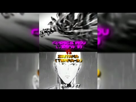 COSMIC GAROU TERRA 3 VS SAITAMA TERRA 2 | ONE PUNCH MAN DEBATE #anime #onepunchman #saitama #garou