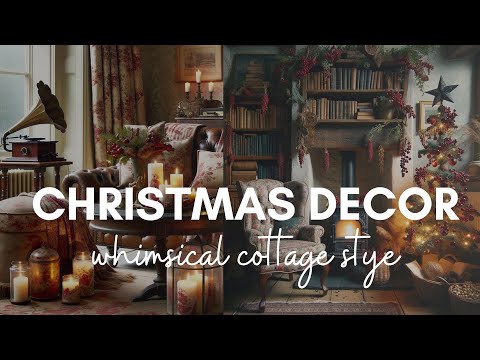 100+ Christmas Decor Vintage Cottage Ideas