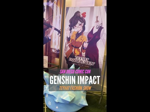 Did You Check out The Genshin Impact Teyvat Fashion Show at Comic-Con? #HoYoFair #TeyvatFashion