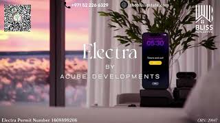 Discover Exquisite Elegance at Electra by Acube Developments in JVC | Bliss Real Estate Dubai